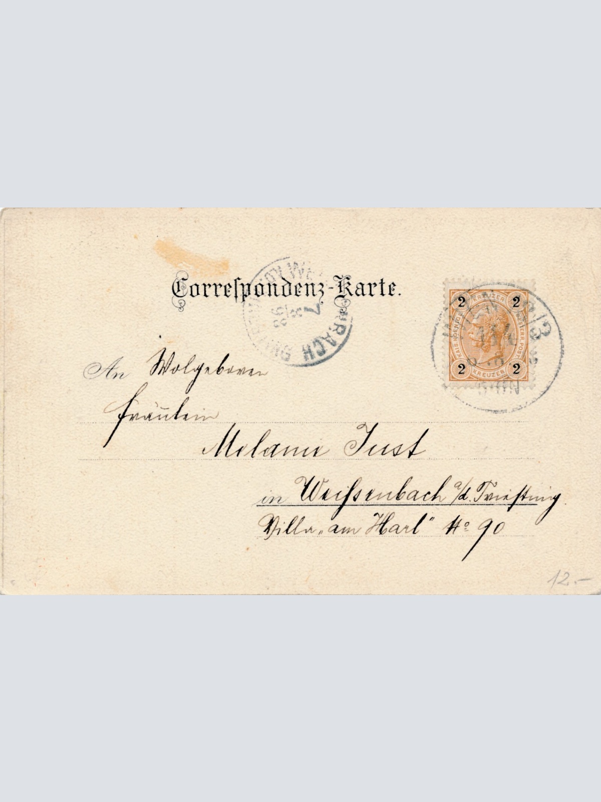 AK, Gruß aus Neustift im Walde, Wien (S1126)