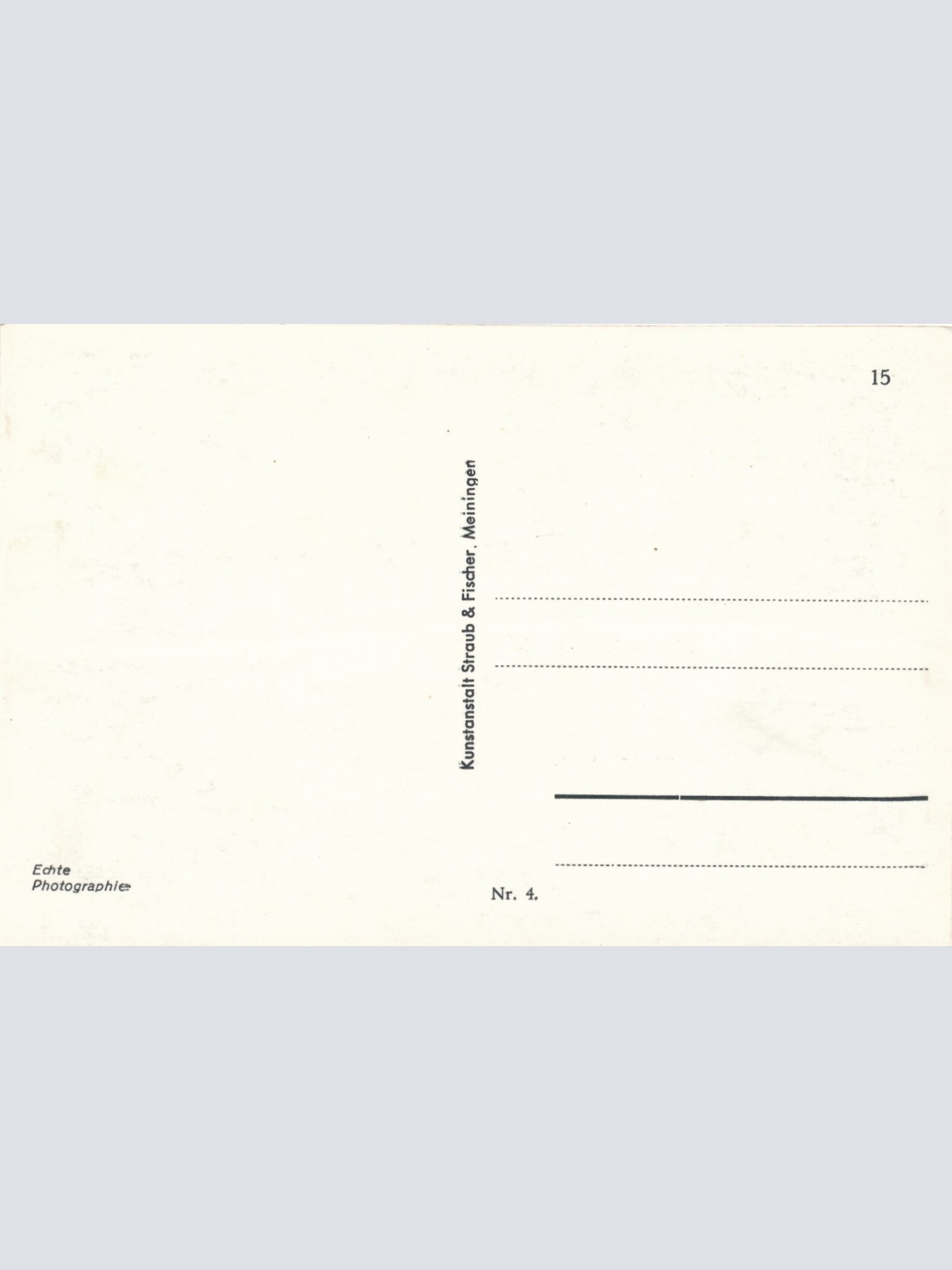 AK, Meiningen in Thüringen, Blick zum Palais  (S1249)