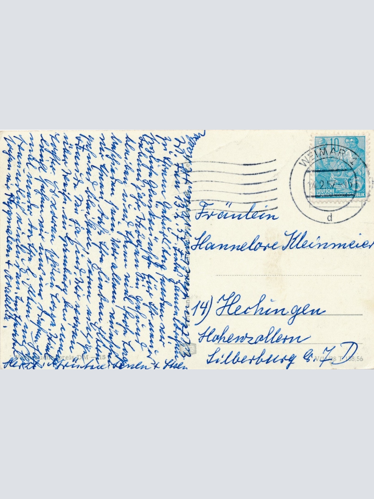 AK, Weimar, Hauptbahnhof, Markt mit Rathaus, Thüringen, Schillerhaus (S1251)