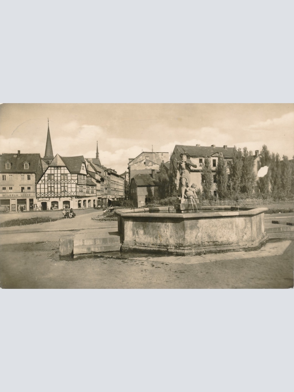 AK, Weimar, Marktplatz, Thüringen (S1252)