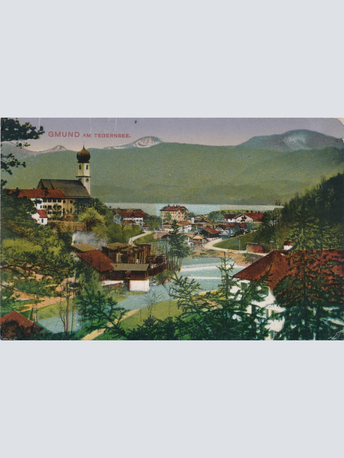 AK, Gmund am Tegernsee, Bayern, Deutschland (S1190)