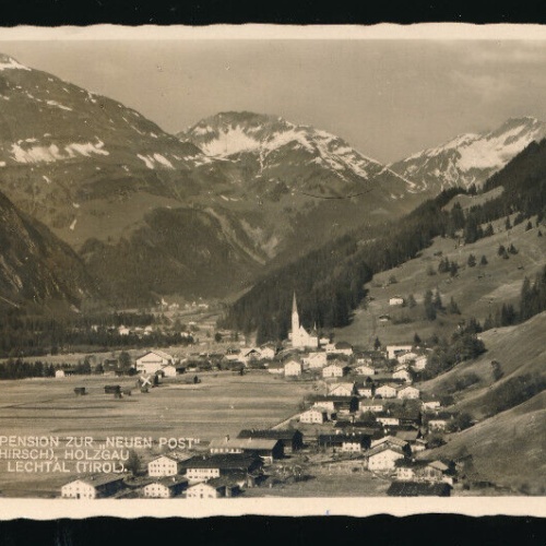 AK aus Holzgau im Lechtal Tirol (5354)