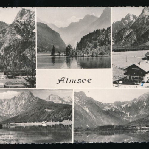 AK vom Almsee Mehrbildkarte Oberösterreich (5395)