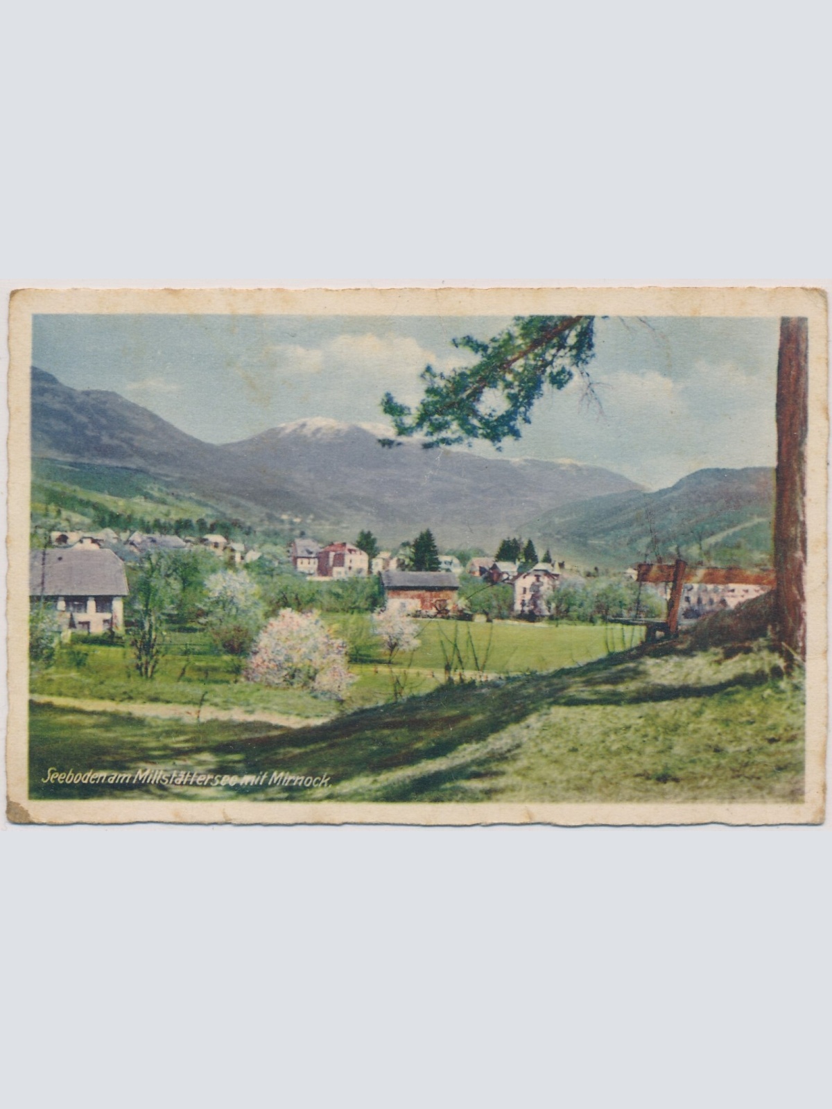 AK, Seeboden am Millstättersee mit Mirnock, Kärnten (S1412)