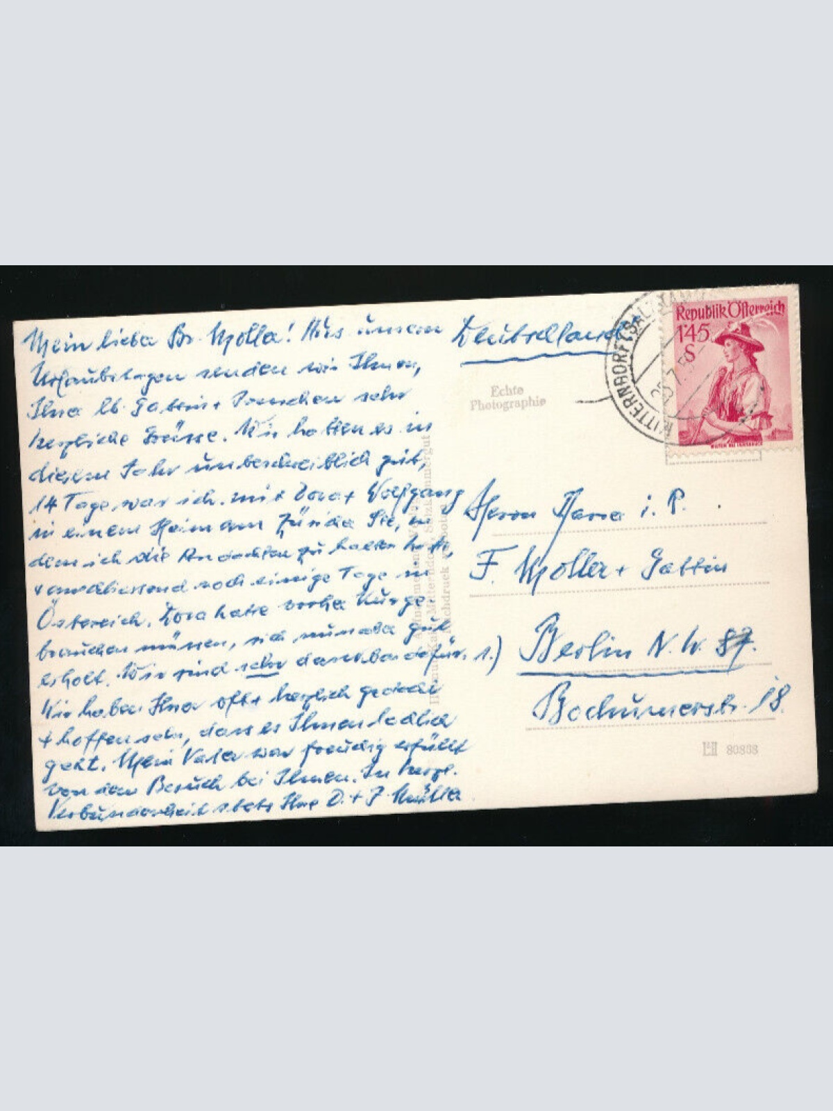 AK aus Mitterndorf Niederösterreich (5400)