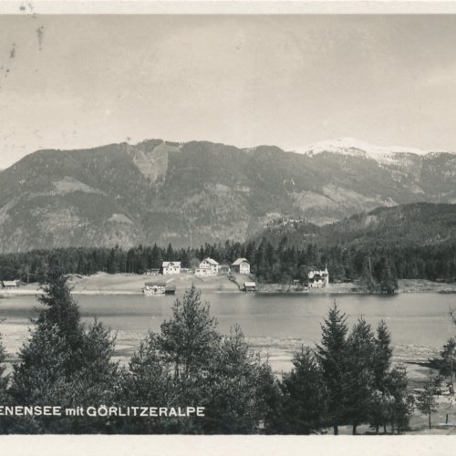 AK, St. Magdalenensee mit Görlitzeralpe, Kärnten (S1404)