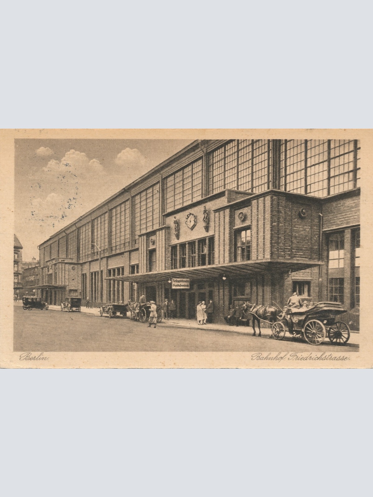 AK, Berlin, Bahnhof Friedrichstraße (S1431)
