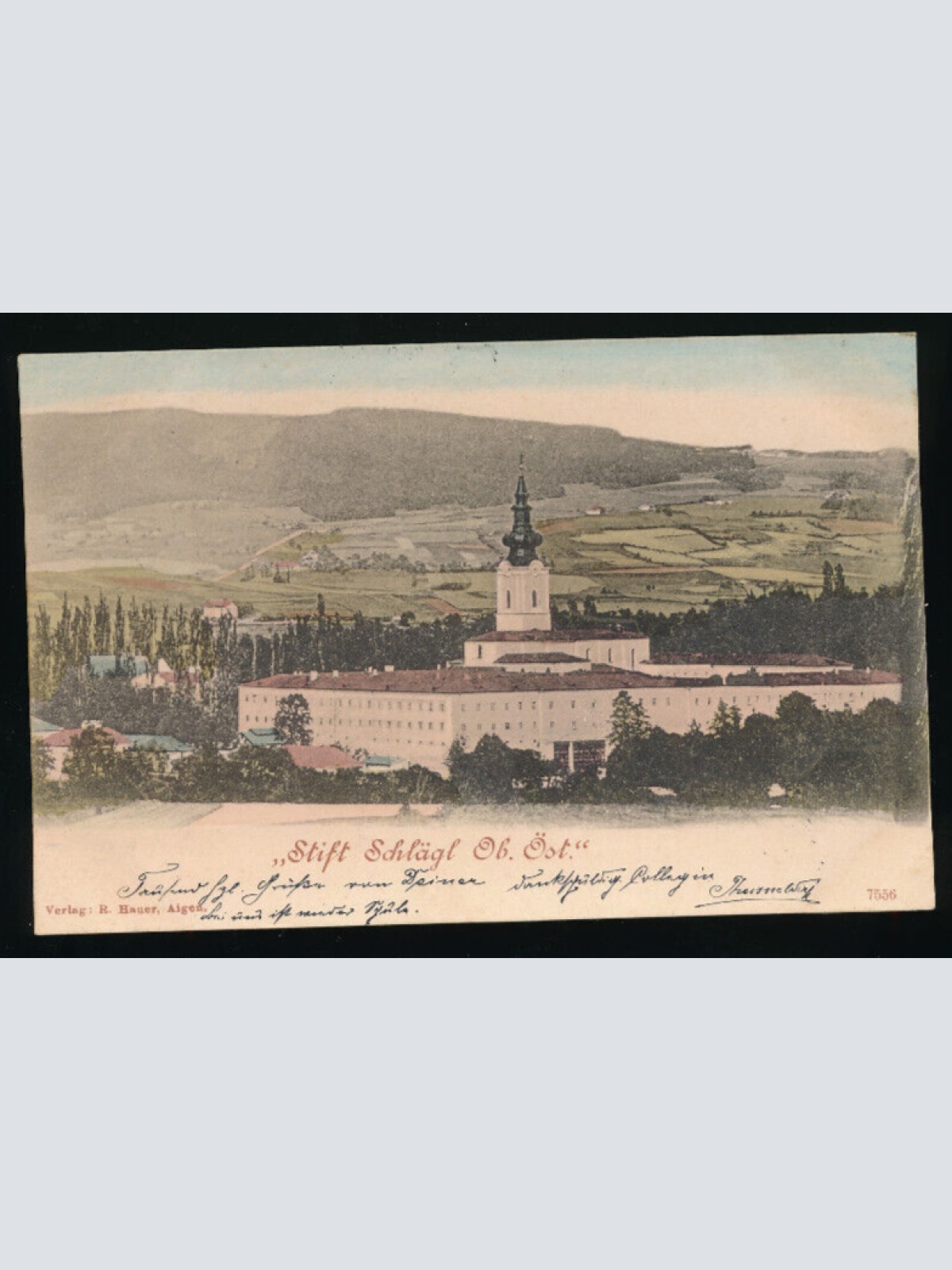 AK vom Stift Schlägl Oberösterreich (5288)