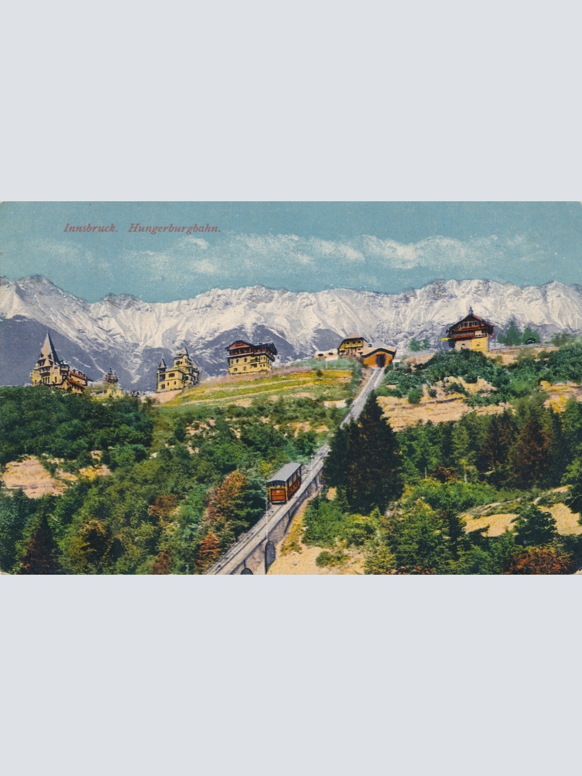 AK, Innsbruck, Hungerburgbahn, Tirol (S1374)