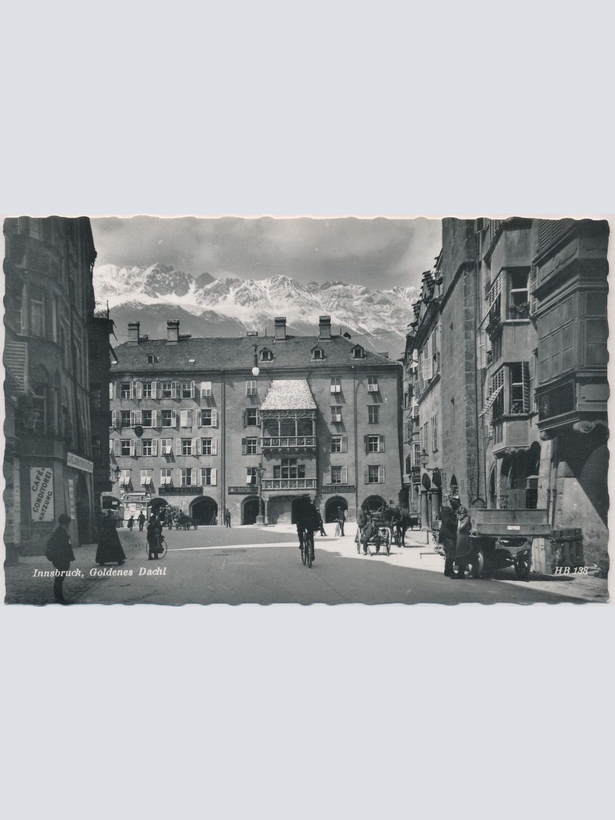 AK, Innsbruck, Goldenes Dachl, Tirol (S1375)