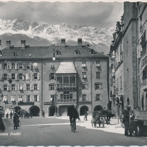AK, Innsbruck, Goldenes Dachl, Tirol (S1375)