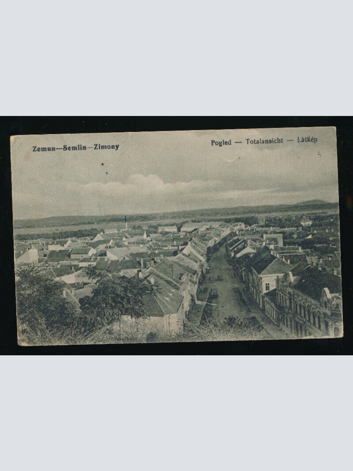 AK aus Zemun Semlin Zimony Ungarn (5475)