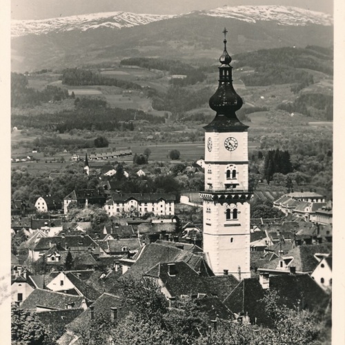 AK, Wolfsberg mit Saualpe, Kärnten, Österreich (S1393)