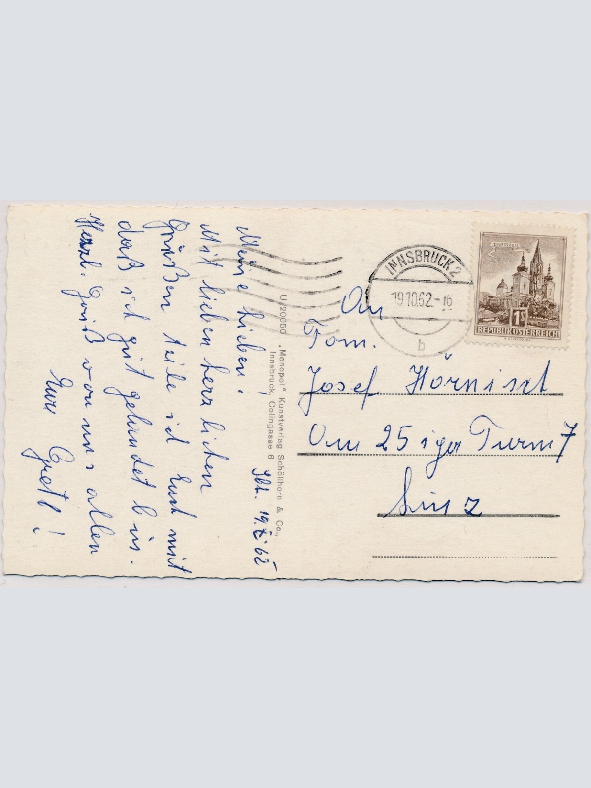 AK, Innsbruck, Die Königin der Alpenstädte, Tirol (S1386)