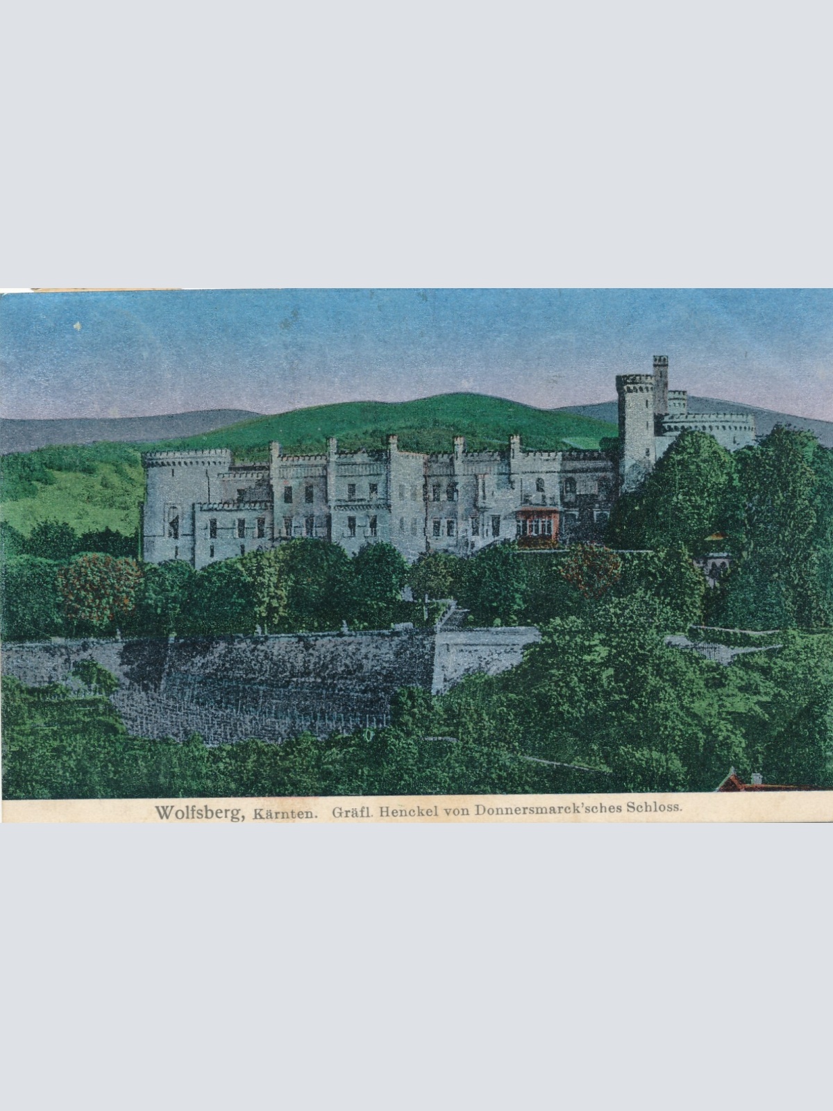 AK, Wolfsberg, Lunakarte, Kärnten, Österreich (S1394)