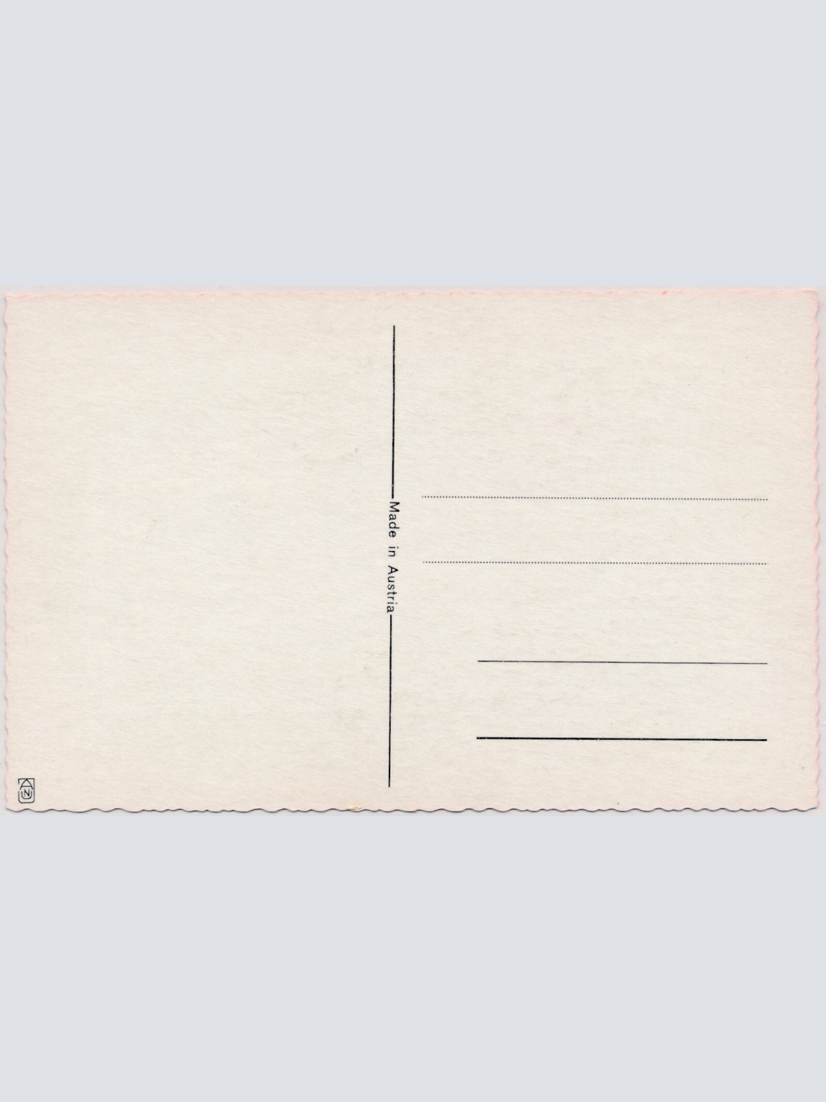 AK, Gruß vom Krampus, Euer Gewissen scheint nicht rein sonst ließet Ihr (S1507)