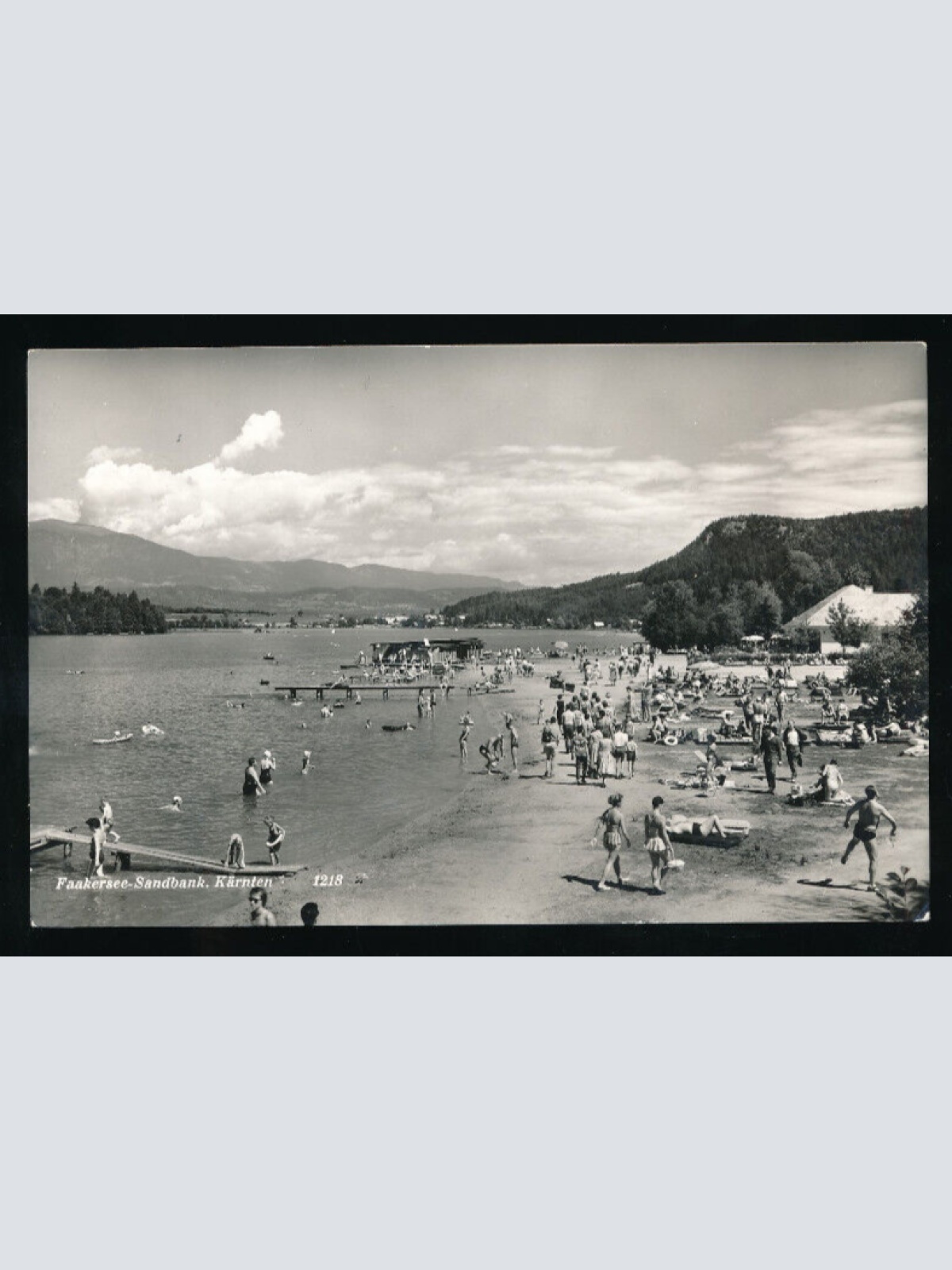 AK vom Faakersee Kärnten (5689)