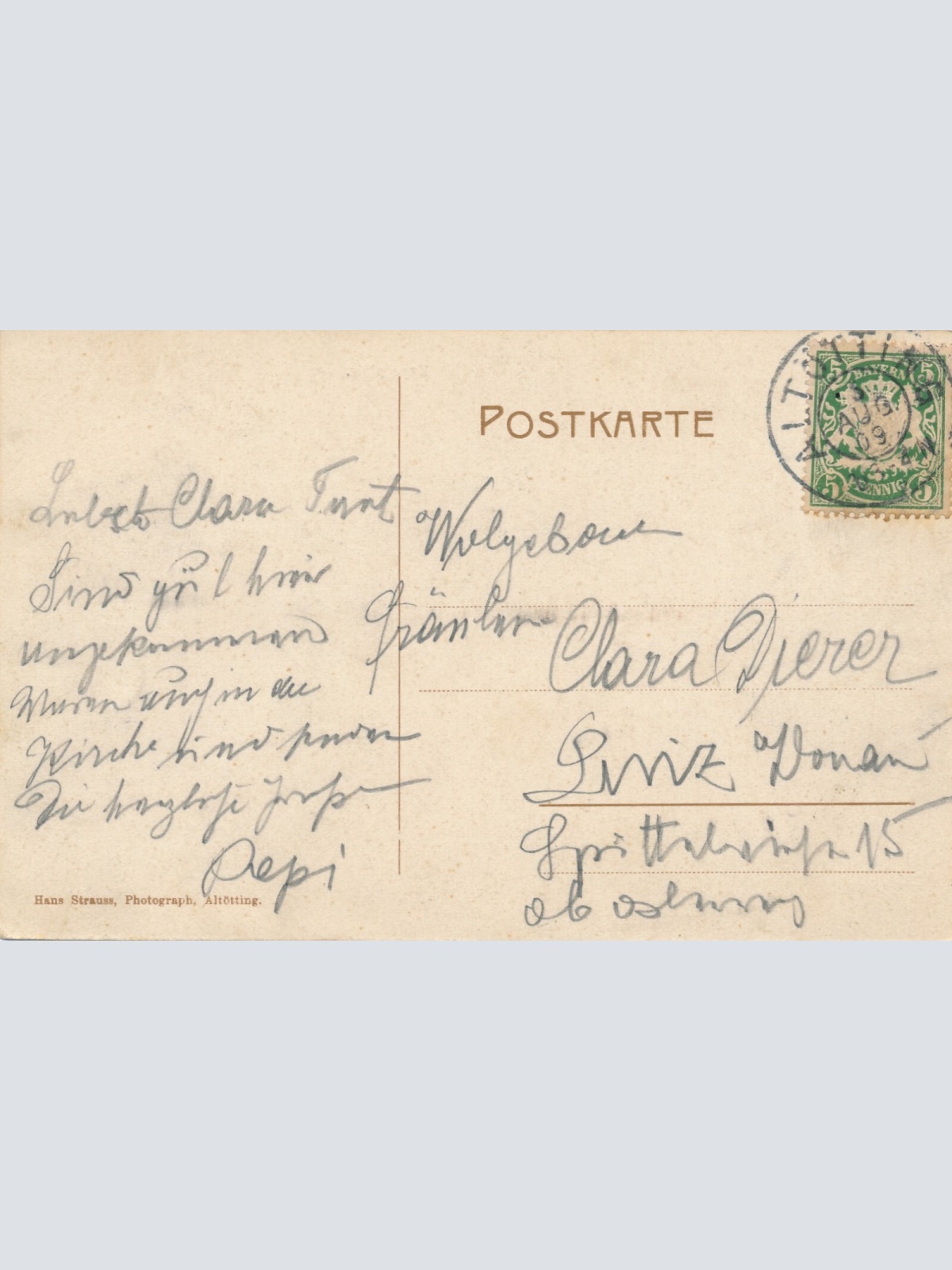 AK, Altötting, Kapellplatz, Bayern (S1459)