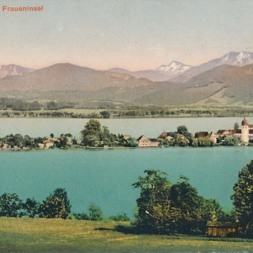 AK, Chiemsee, Die Fraueninsel, Bayern (S1281)