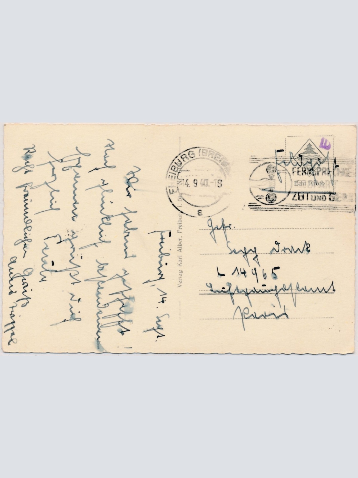 AK, Freiburg im Breisgau, Baden-Württemberg (S1282)