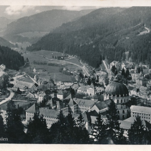 AK, Talblick St. Blasien, Baden-Württemberg  (S1263)