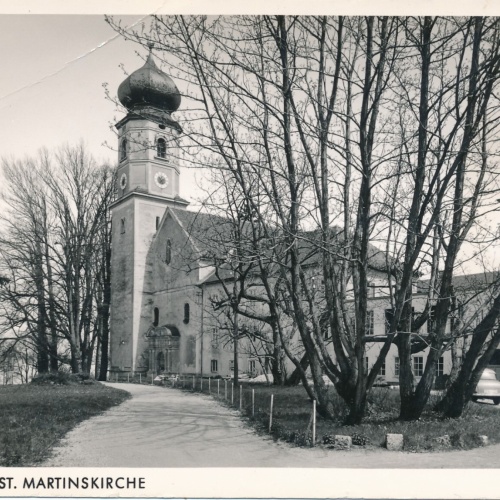 AK, Bernried, St. Martinskirche, Bayern (S1271)