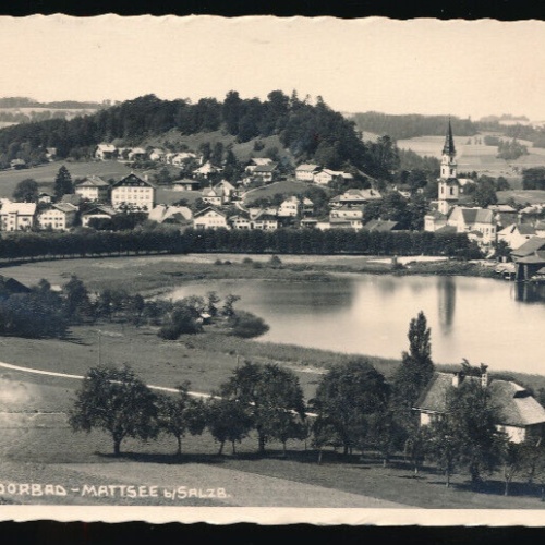 AK vom See und Moorbad Mattsee Salzburg (5562)