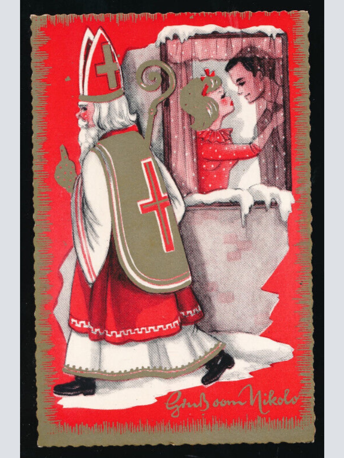 AK gruss vom Kikolo - Kikolaus (5566)