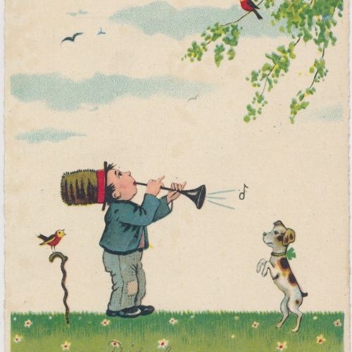 AK, Die besten Pfingstgrüße (S1634)