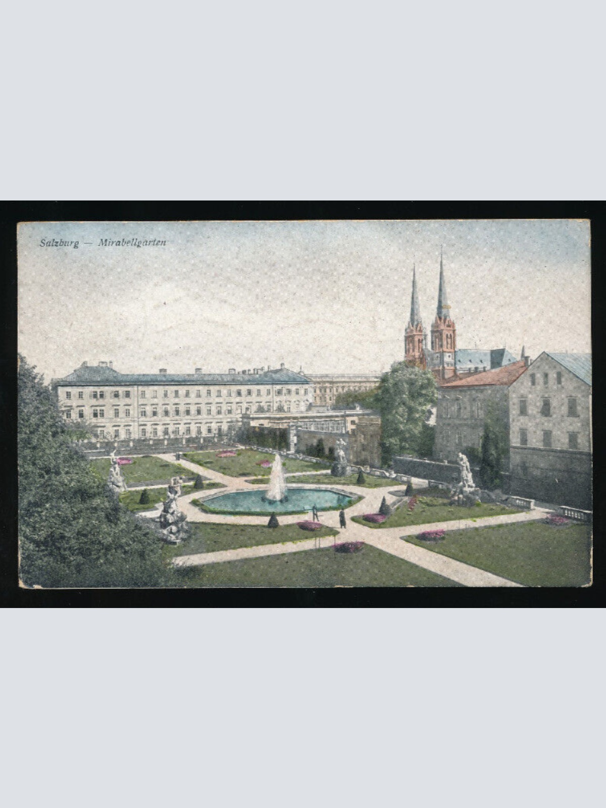 AK aus Salzburg Mirabellgarten (5604)