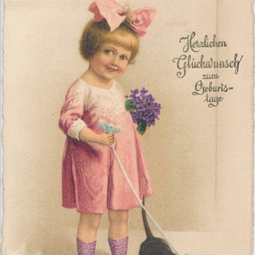 AK, Herzlichen Glückwunsch zum Geburtstage (S1639)