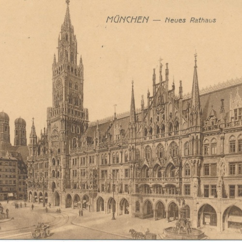 AK, München, Neues Rathaus, Bayern (S1647)