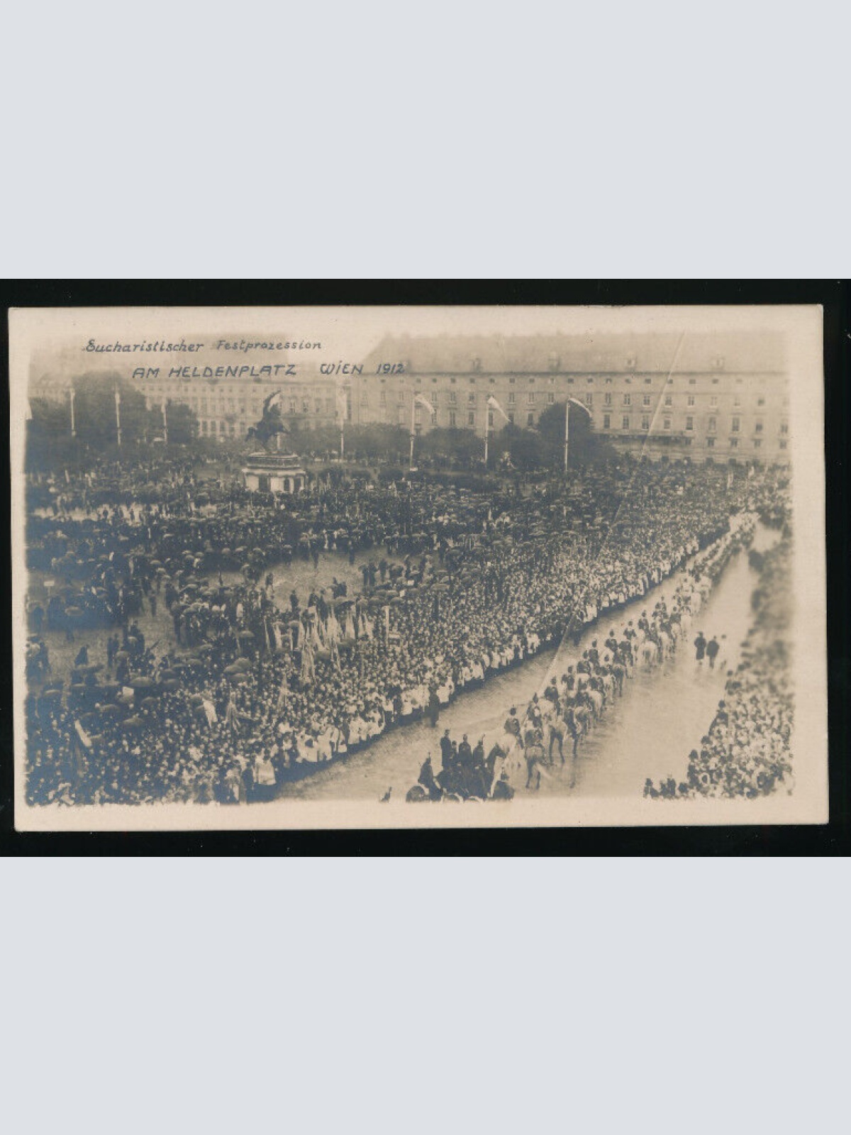 AK aus Wien 1912 am Heldenplatz Wien (5324)