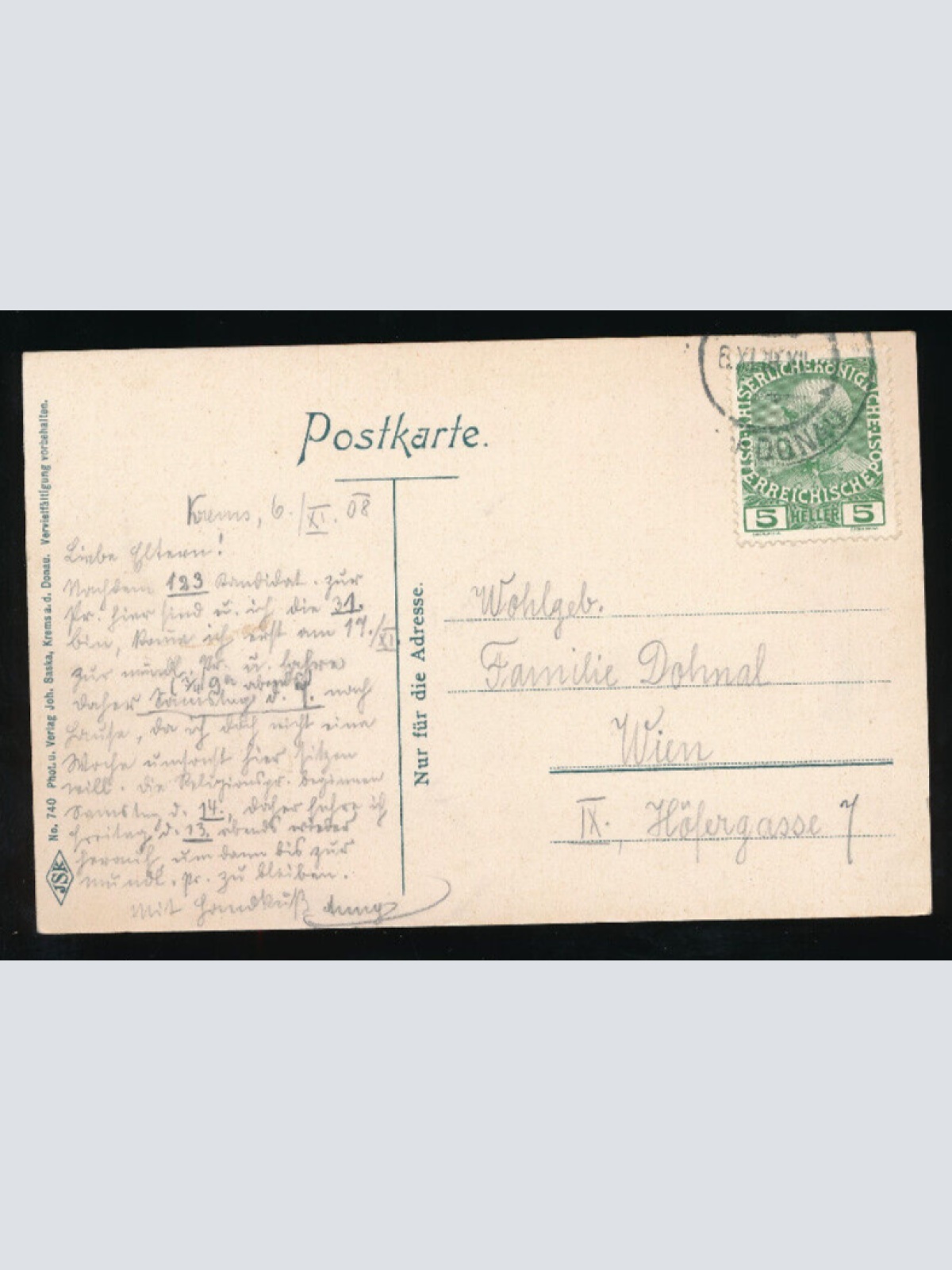 AK aus Krems an der Donau Lehrerbildungsanstalt Niederösterreich (5860)