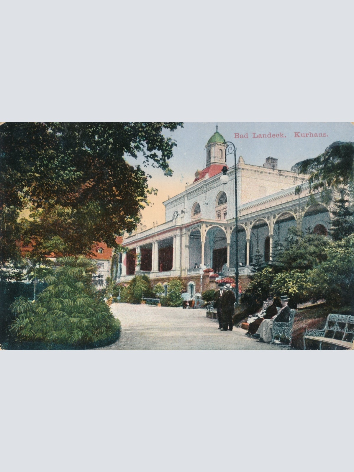 AK, Bad Landeck, Kurhaus, Polen (S1601)