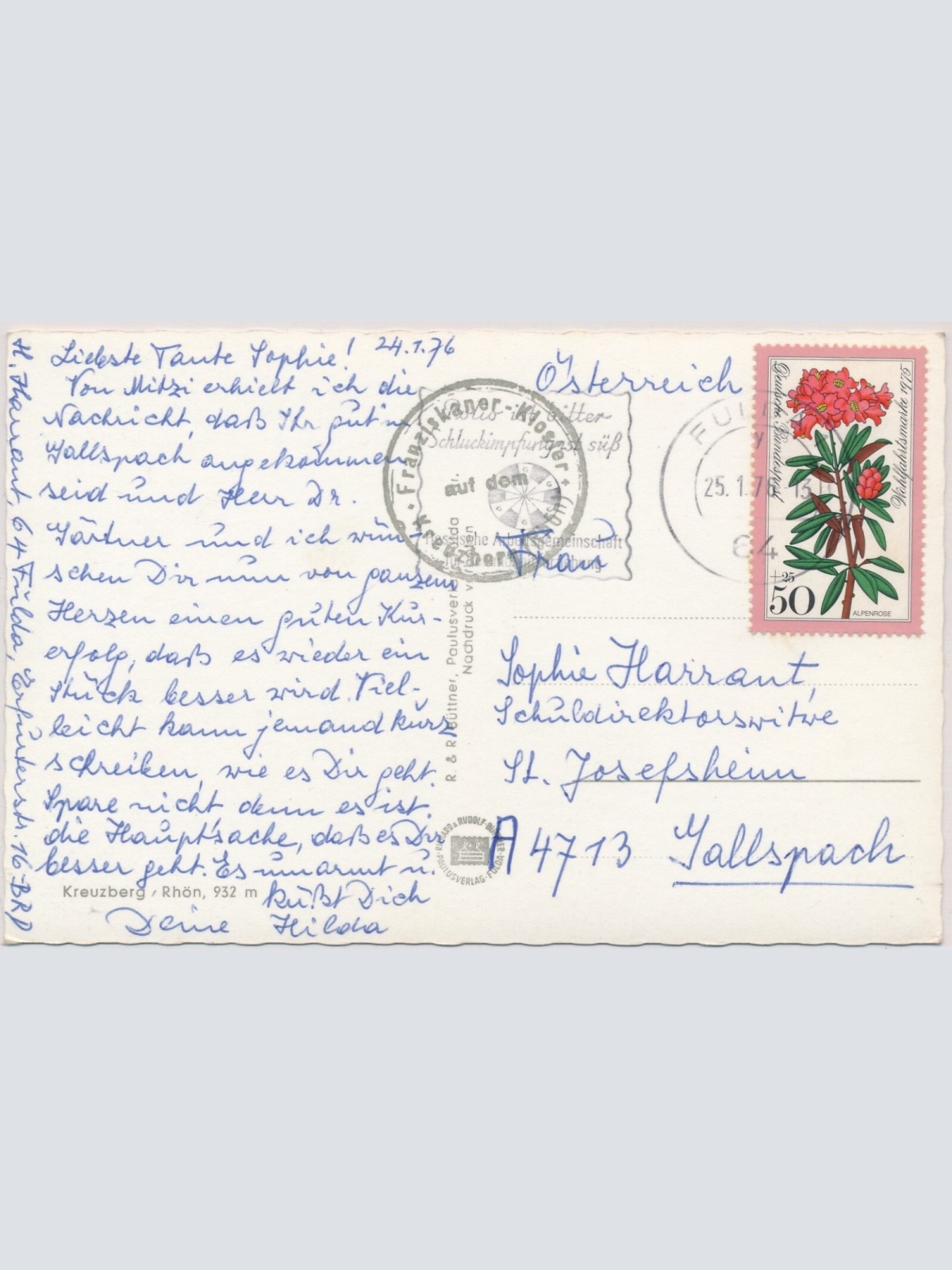 AK, Kreuzberg, Rhön, Bayern (S1585)