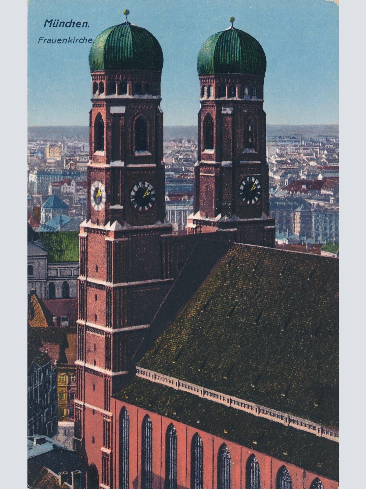AK, München, Frauenkirche, Bayern (S1586)