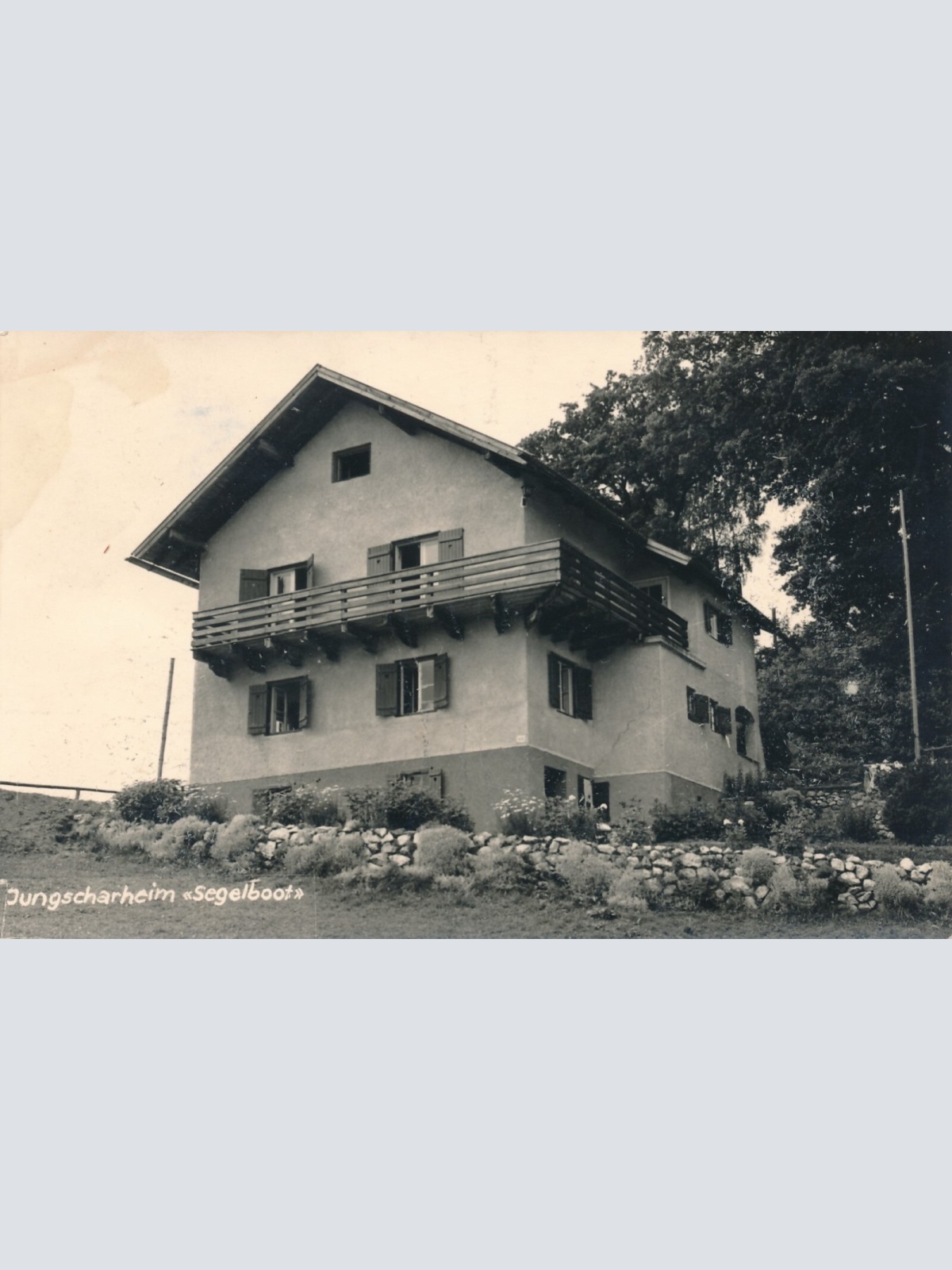 AK, Jungscharheim Segelboot, Oberösterreich (S1305)