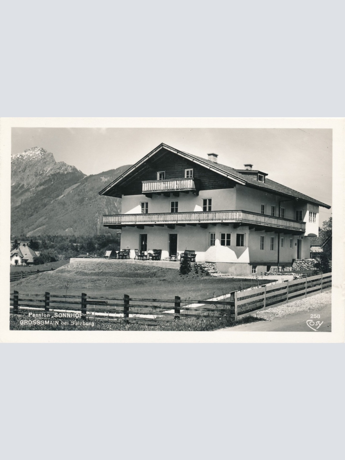 AK, Pension Sonnhof, Großgmain bei Salzburg (S1300)