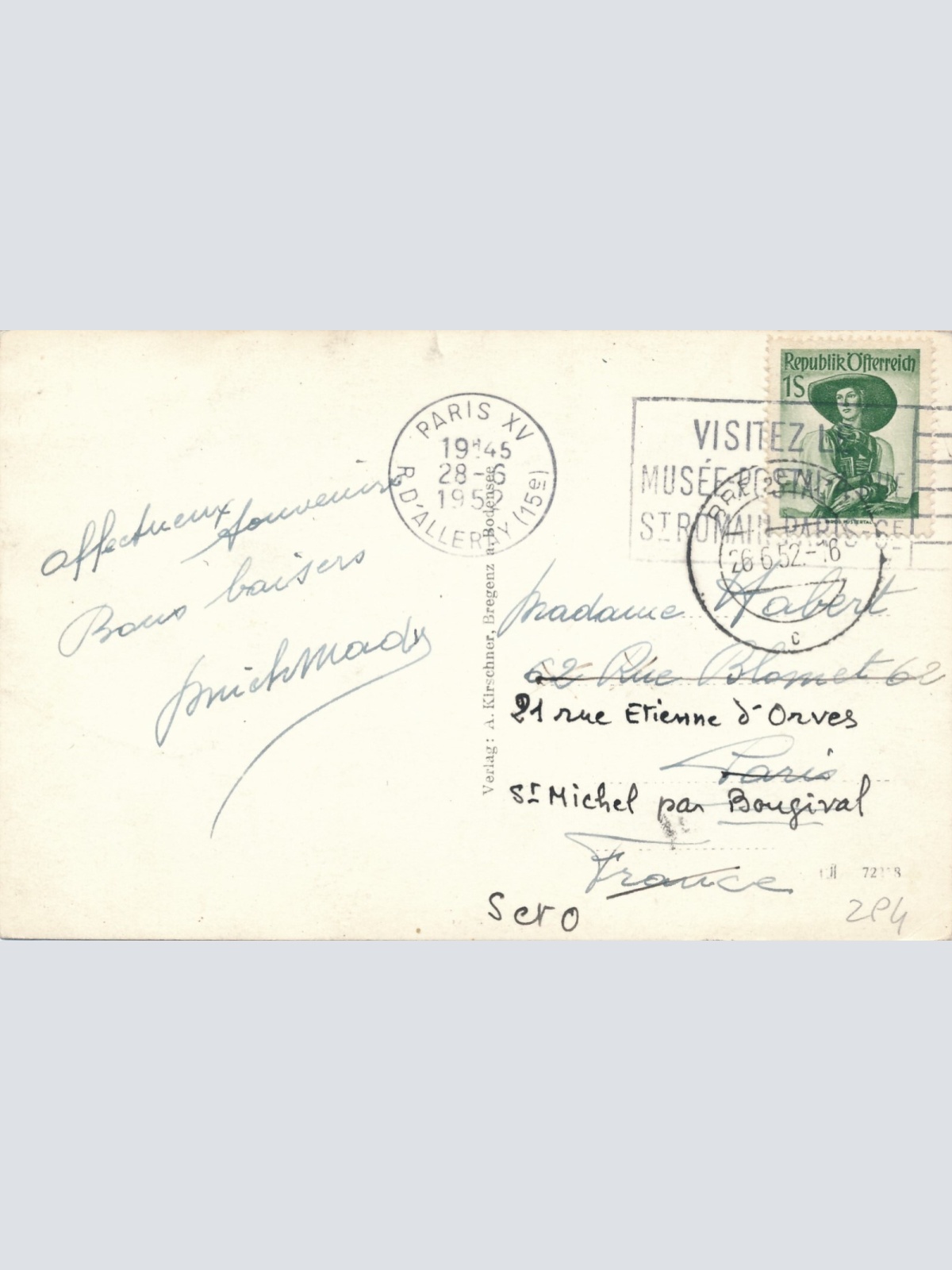 AK, aus Bregenz, Vorarlberg (S1302)