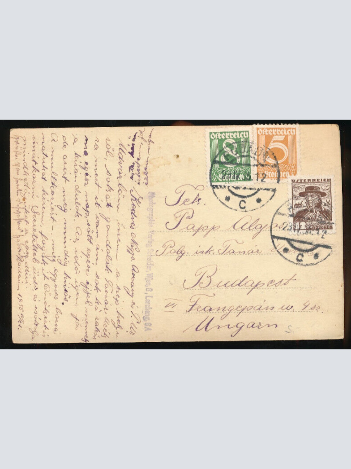 AK aus Rodaun mit Pensionat Wien (5909)