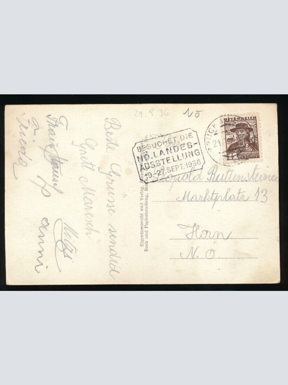 AK aus Bruck an der Leitha Niederösterreich (5876)