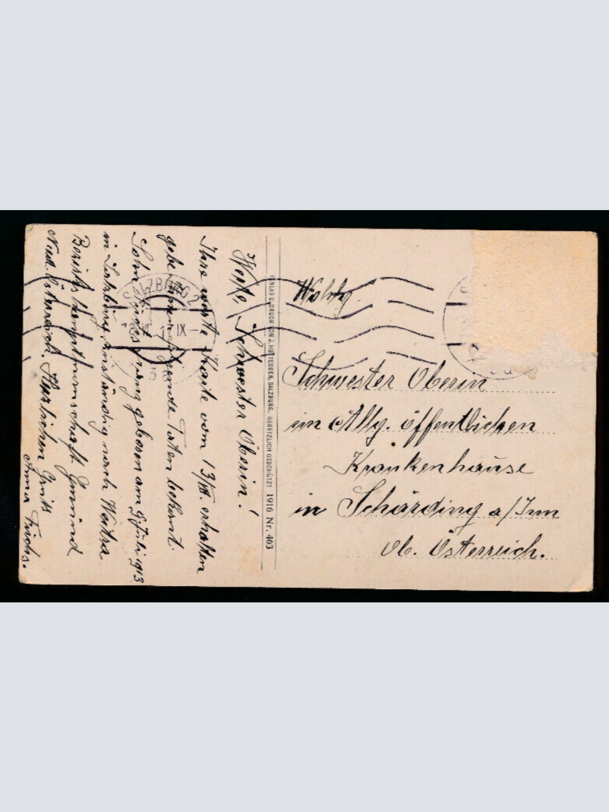 AK vom Nonntal Salzburg (5544)