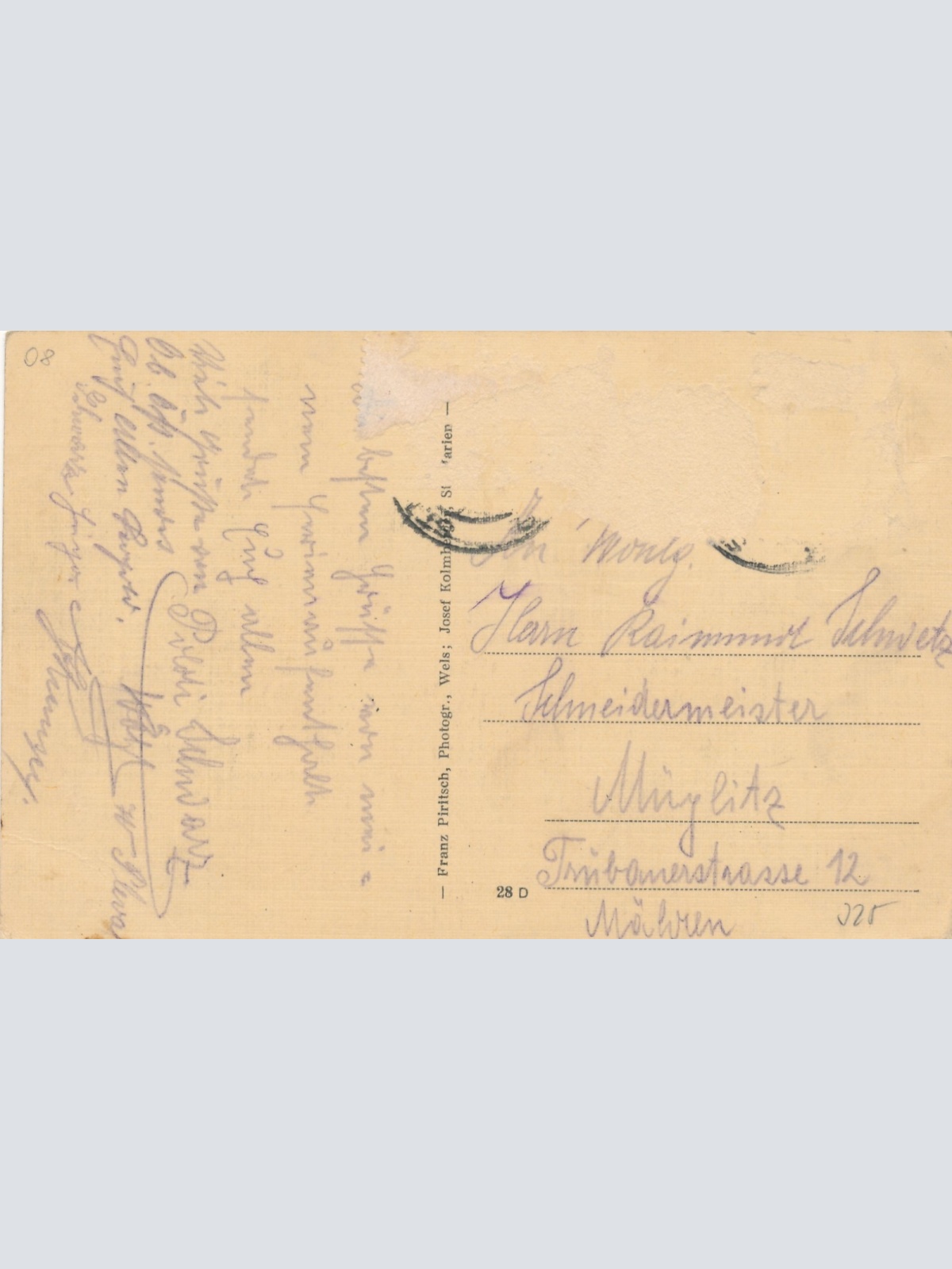 AK aus St. Marien Kolmbergers Handlung Oberösterreich Ansichtskarte (16238)