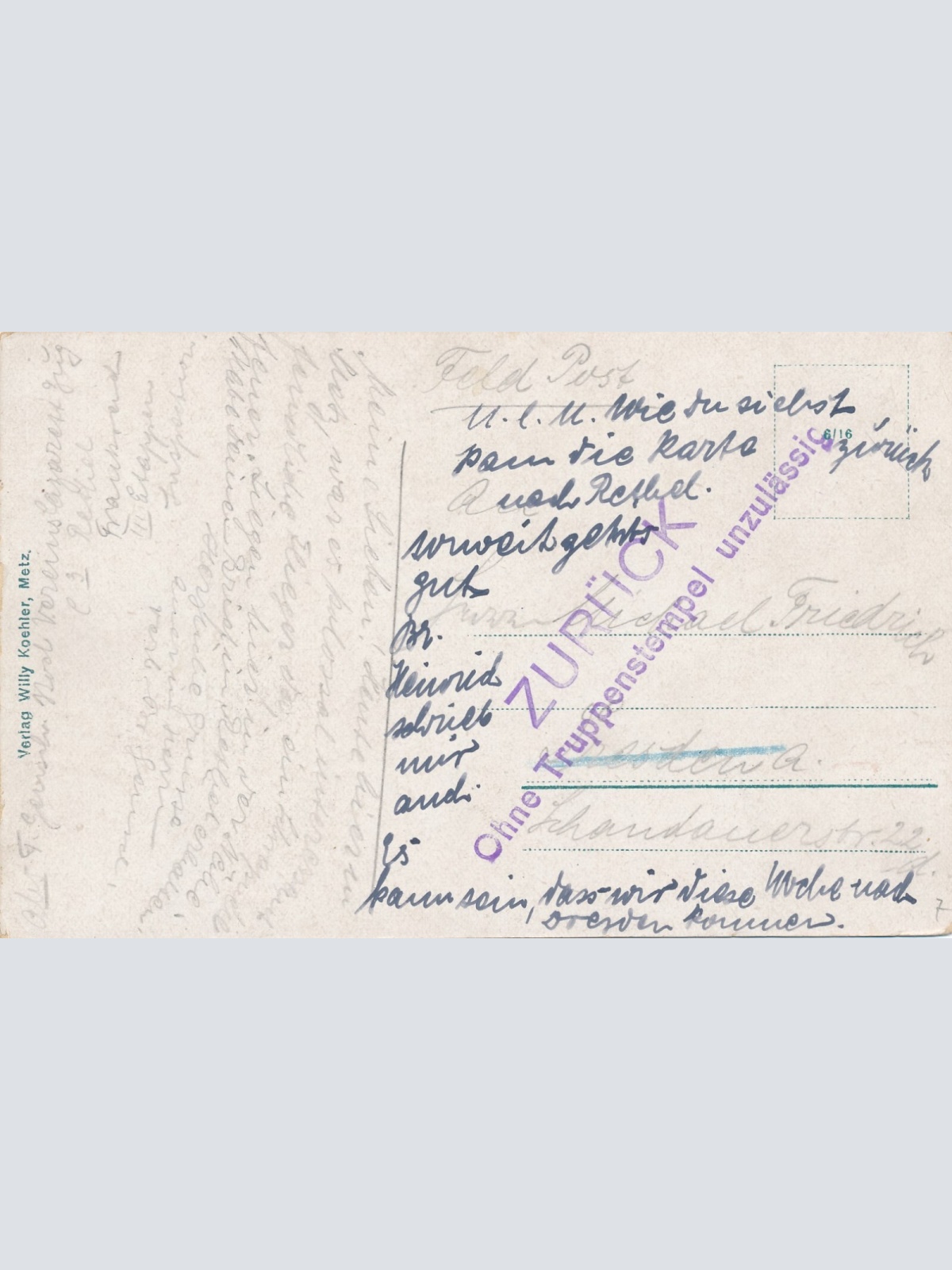 AK, Metz, Dom, Frankreich (S1897)