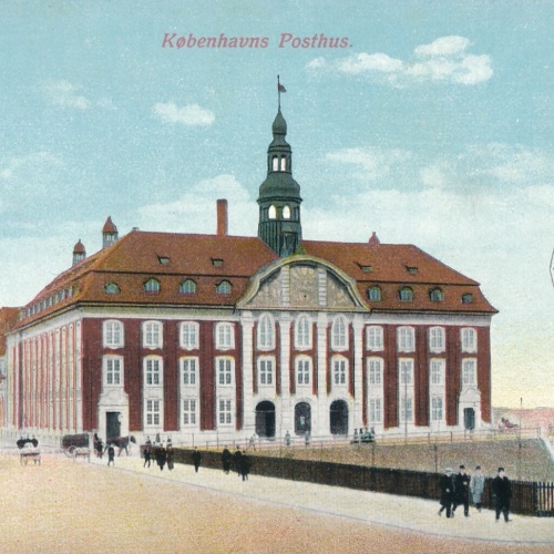 AK, Kopenhagen, Posthus, Dänemark (S1892)
