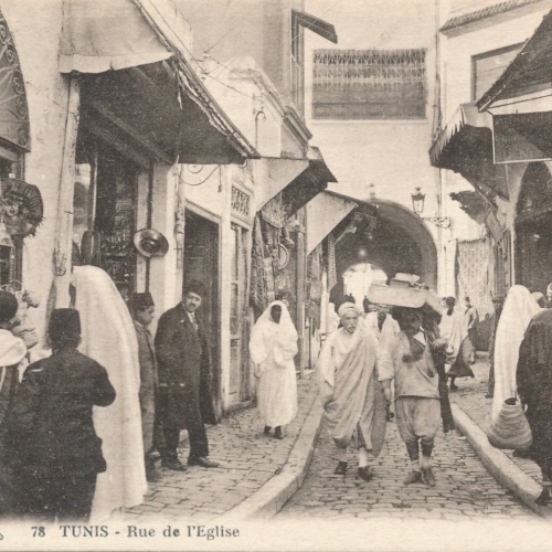 AK, Tunis - Rue de I'Eglise (S1923)