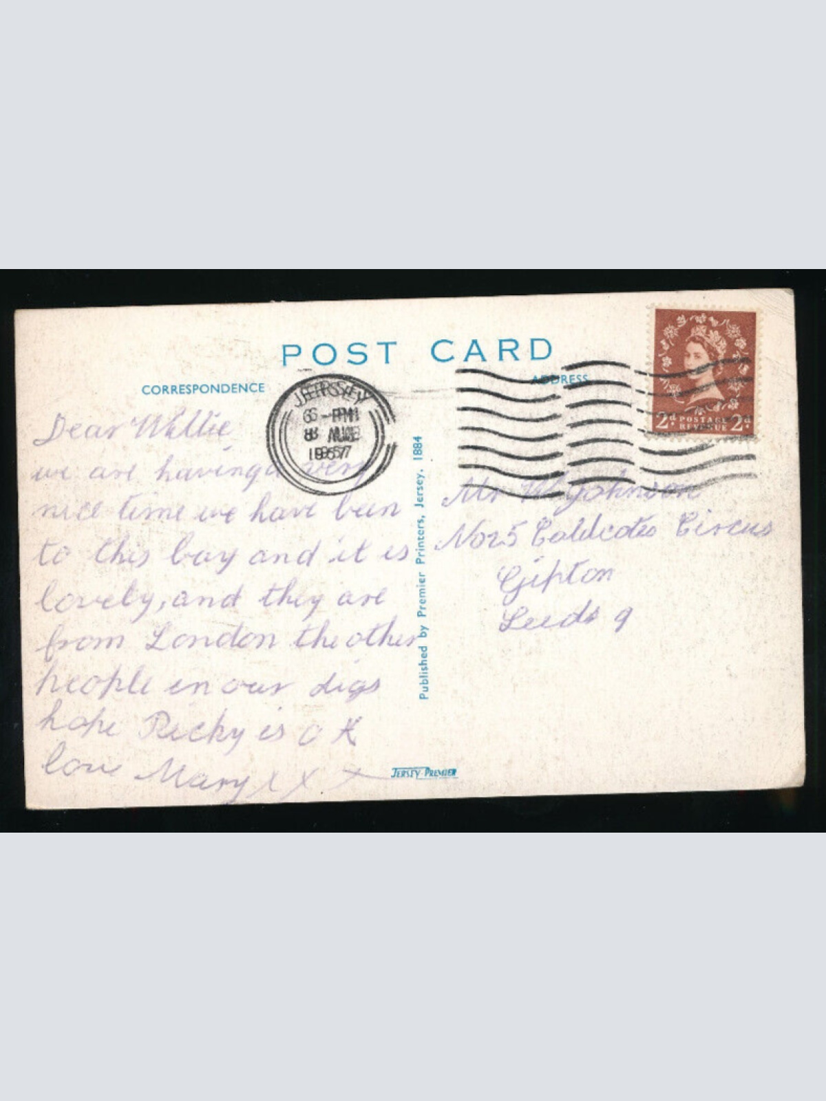 AK aus Rozel Bay Jersey Großbritannien (5599)