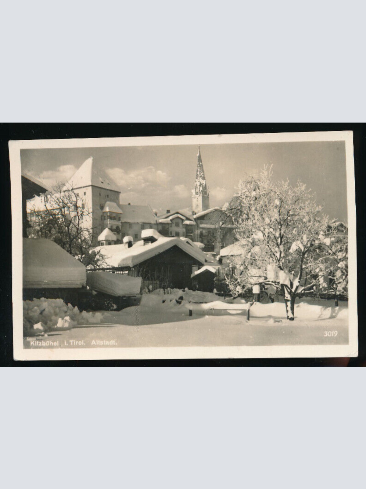 AK aus Kitzbühel Winterkarte Tirol (5601)