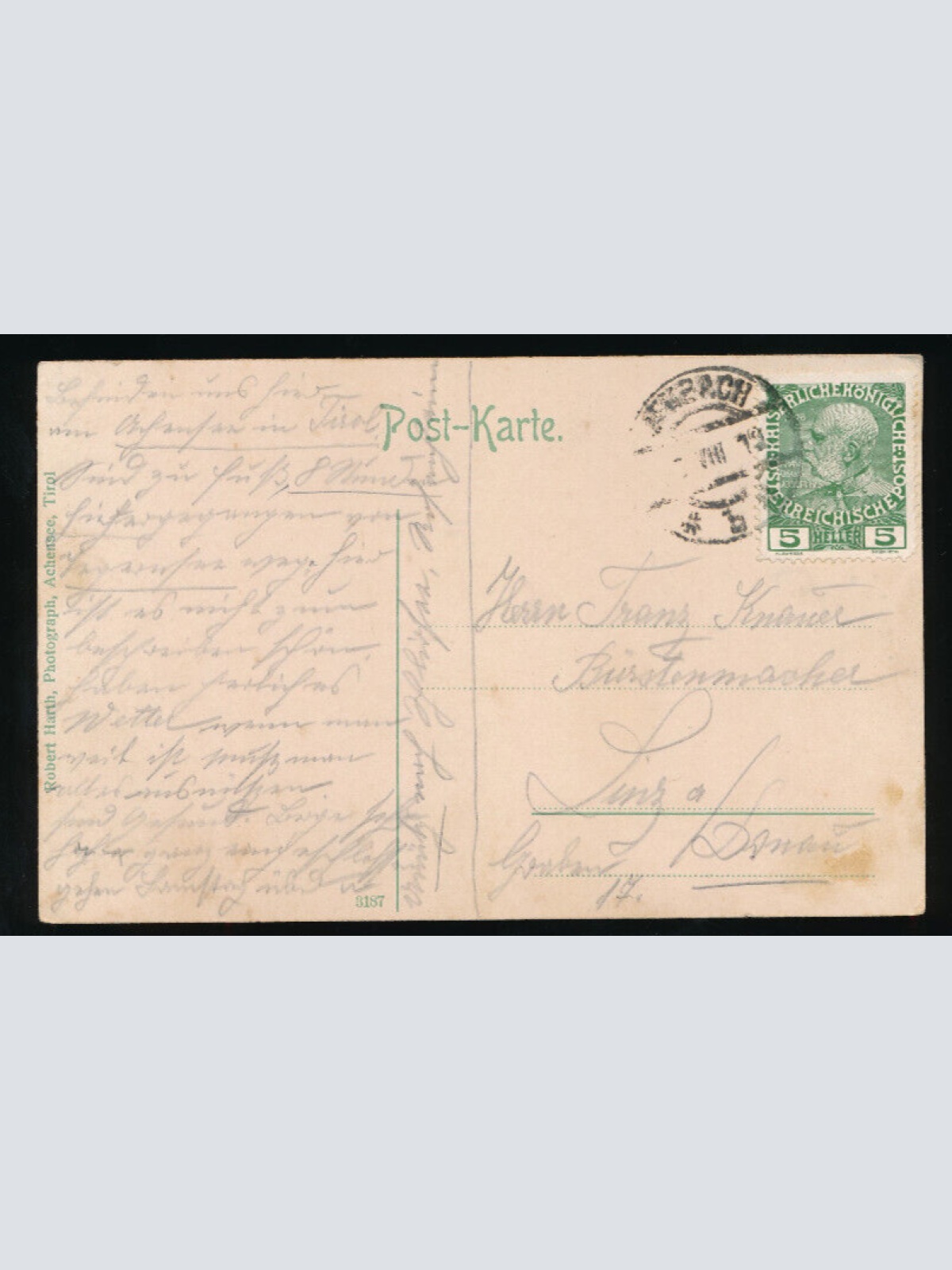 AK aus Pertisau am Achensee Tirol (5770)